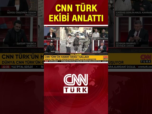 Savaş Sahasında Zorlu Yayın Koşulları! CNN Türk Ekibi Anlattı! #Shorts