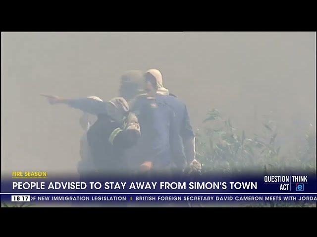 Fire Season | Expected strong winds may challenge Firefighters as Simon's town fire continue