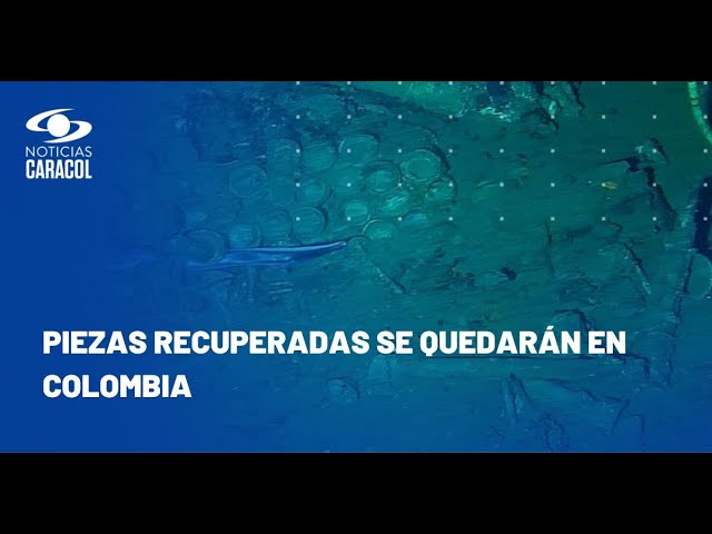 Gobierno anuncia fecha de expedición para recuperar piezas del galeón San José