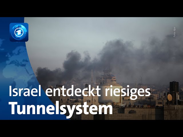 Riesiges Tunnelsystem: Israel findet Hamas-Zentrale