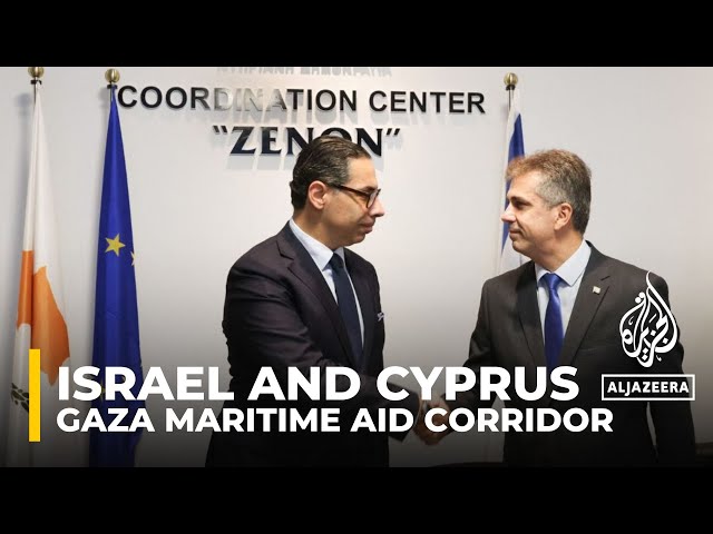 Israel and Cyprus initiate 'fast-track' maritime aid corridor for Gaza