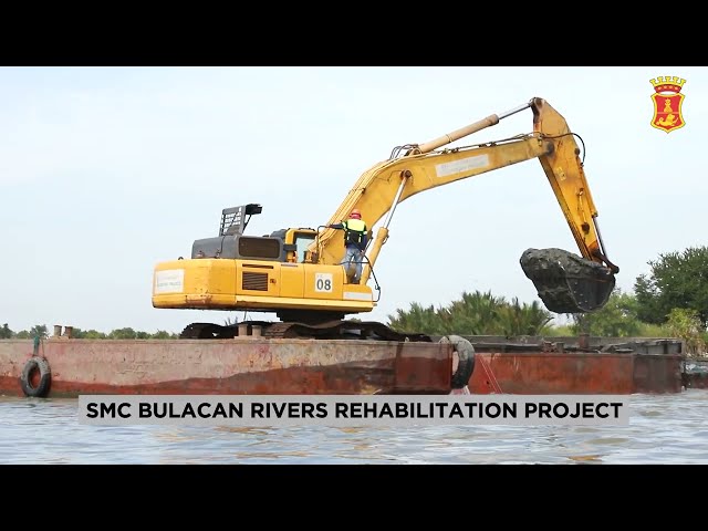 San Miguel Corporation has removed over 1M metric tons of waste from Bulacan rivers and tributaries