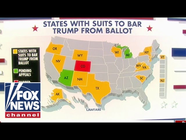 Is your state seeking to bar Trump from the 2024 election?