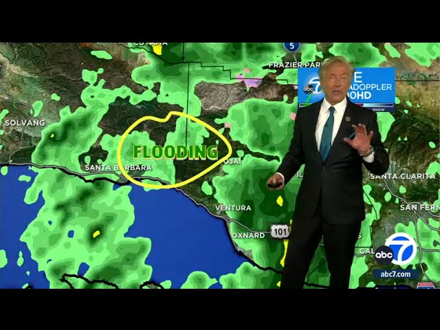 SoCal storm: Here's where rain will hit the hardest, when it will leave