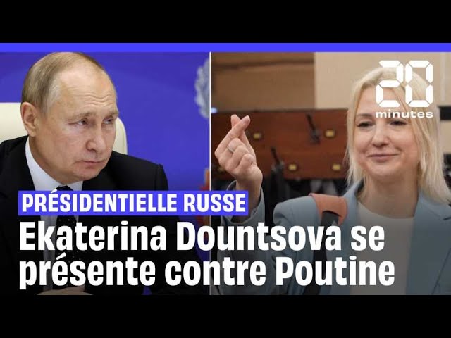 Présidentielle russe : Qui est Ekaterina Dountsova, celle qui veut défier Vladimir Poutine ?