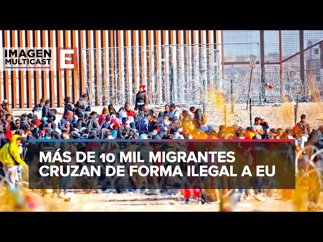 Sin freno, oleada de migrantes; buscan llegar a EU