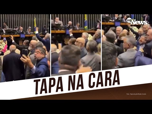 PETISTA AGRIDE COLEGA em sessão do Congresso com presença de Lula, Barroso, Lira e Pacheco