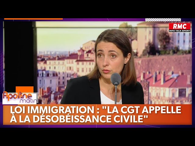 Sophie Binet appelle à la "désobéissance civile" et annonce "des actions d'ample