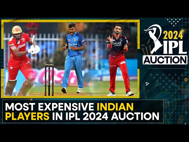 Most Expensive Indians in IPL 2024 auction | WION Originals