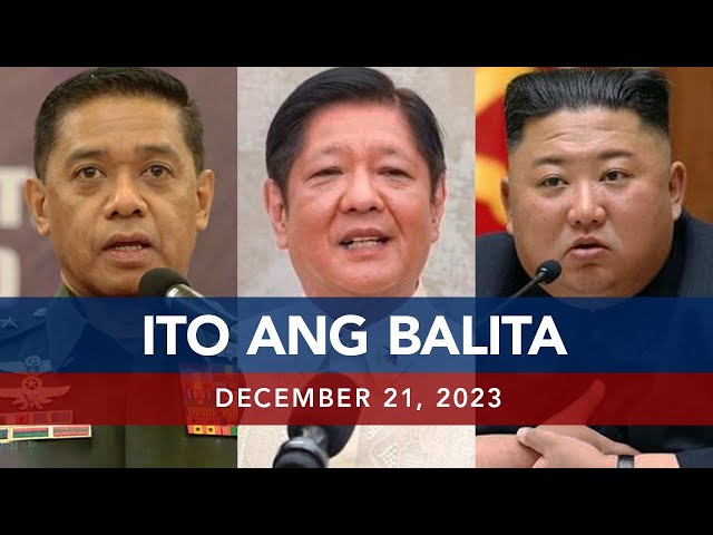 UNTV: Ito Ang Balita |   December 21, 2023