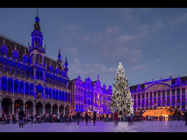 ПИВО і ВАФЛІ?Різдвяний ярмарок у Бельгії запрошуєBrussels'Christmas market servedUP waffles and