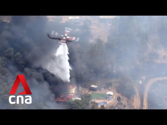 Homes destroyed by wildfires across Western Australia