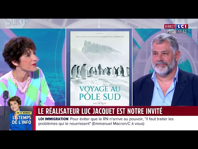 Le réalisateur Luc Jacquet nous raconte son "Voyage au pôle Sud"