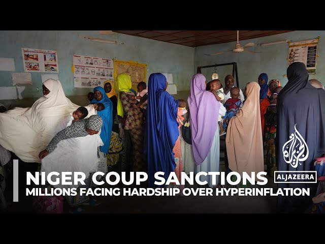 Millions in Niger are facing hardship over coup-related sanctions