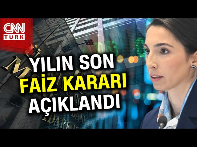 SON DAKİKA!  TCMB Politika Faizi Kararı Açıklandı! #Haber