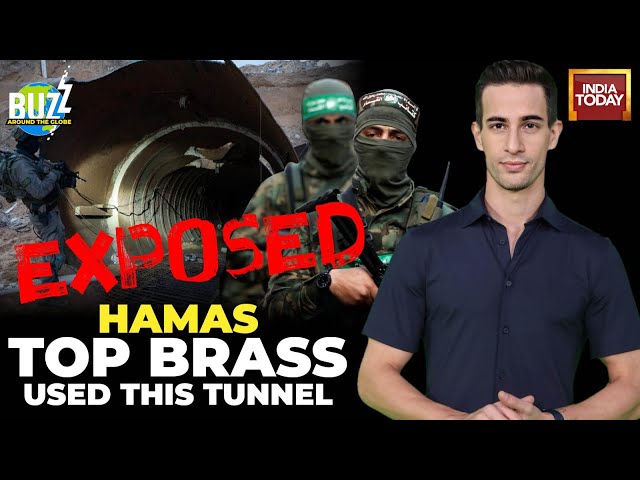 Hamas Tunnel Used By Top Leaders Exposed While Pressure Builds On Israel For Ceasefire | Israel-Gaza