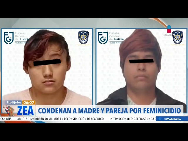 Condenan a madre y su pareja por el feminicidio de una menor de 3 años de edad en la CDMX