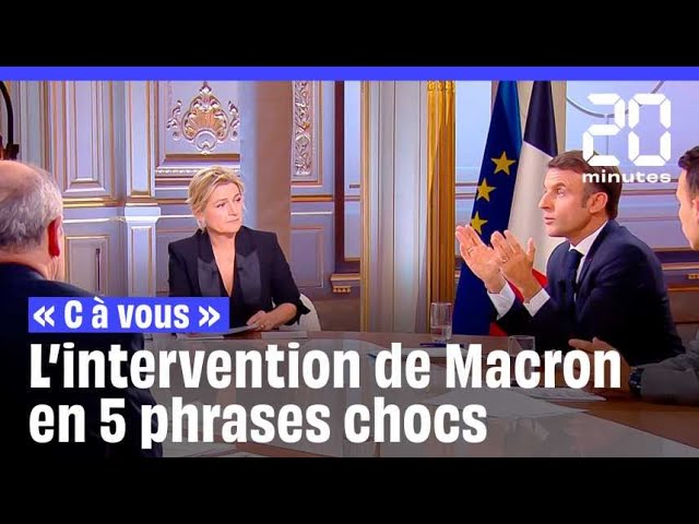 Fin de vie, Gaza, JO de Paris, Depardieu… On vous résume l'intervention de Macron dans « C à vo