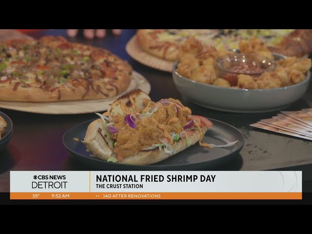 Celebrating National Fried Shrimp Day with The Crust Station