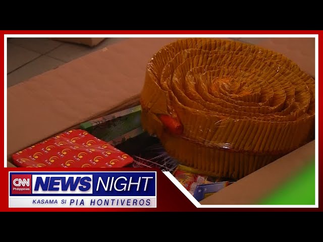 Ilang nagtitinda ng mga 'di lisensyadong fireworks sa Bulacan sinita