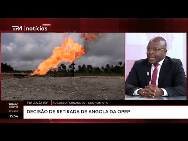 Em análise: Decisão de retirada de Angola da OPEP