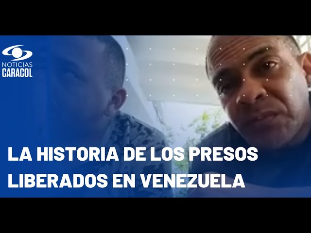 Hablan dos de los presos liberados en Venezuela