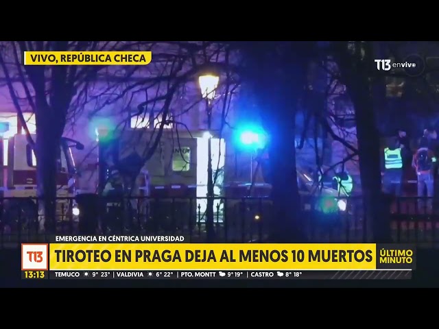 Emergencia en Praga: Grave tiroteo en centro universitario