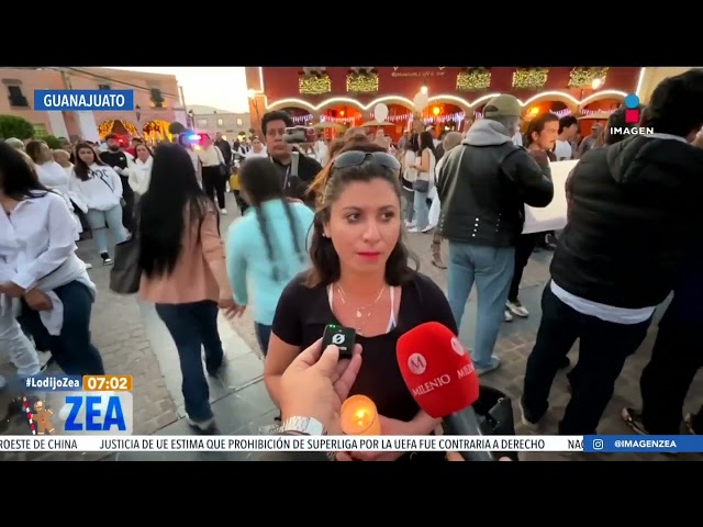 Realizan marcha pacífica por los 11 jóvenes asesinados en Salvatierra, Guanajuato | Francisco Zea