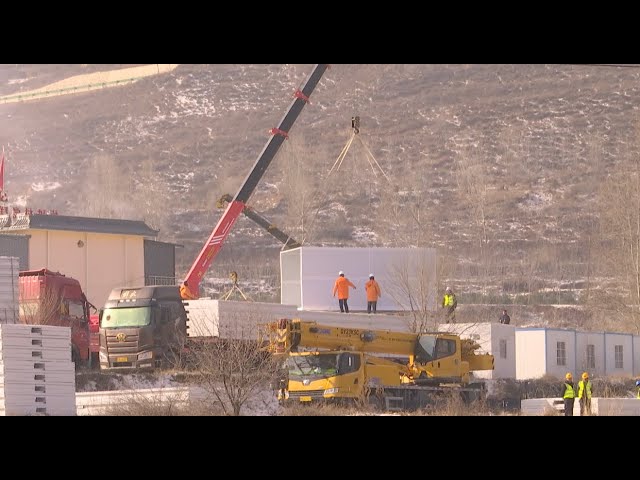 Local construction bureaus to finish 500 cardboard houses by Friday