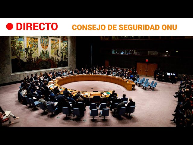 ONU  EN DIRECTO: REUNIÓN del CONSEJO de SEGURIDAD, que DEBATE un ALTO el FUEGO en GAZA | RTVE