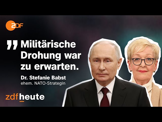 Putin bedroht Finnland: Wie ernst ist die Lage? Interview mit NATO-Strategin | ZDFheute live