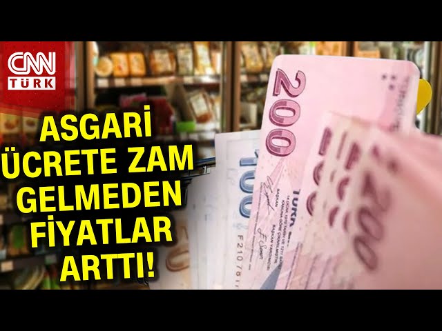 Asgari Ücrete Zam Gelmeden Fiyatları Artırdılar! #Haber