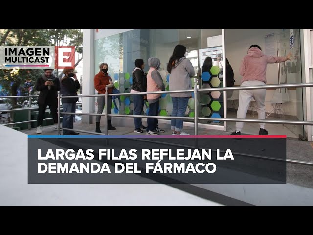 Escasean vacunas contra covid en farmacias de la CDMX