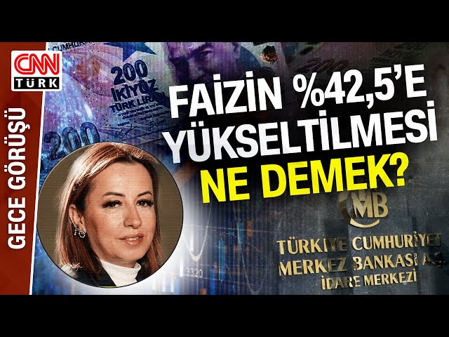 Faiz 2024'te Maksimum Yüzde Kaça Kadar Çıkacak? Ekonomist Filiz Eryılmaz Yorumladı!