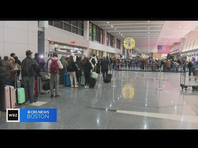 Holiday travel season underway, along with rise in flu and Covid cases