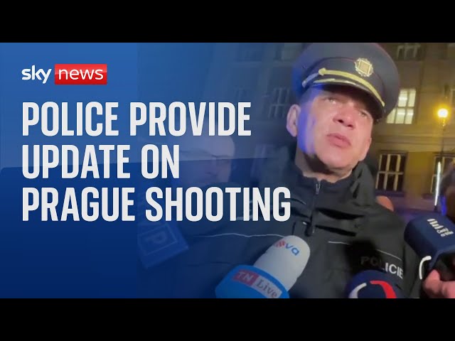 Prague shooting: Police provide update as at least 15 people are confirmed dead