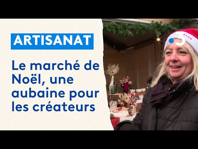 Artisanat : le marché de Noël, une aubaine pour les créateurs