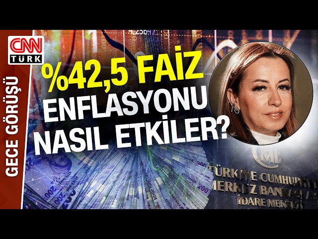 Uzman Konuklardan "Enflasyon" Değerlendirmesi! %42,5 Faiz Enflasyonu Nasıl Etkiler?