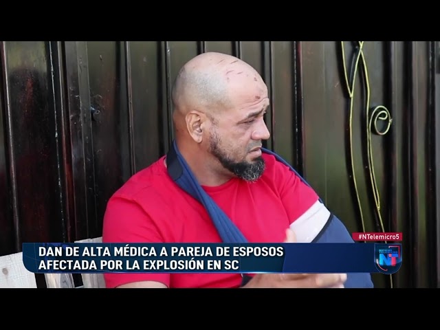 Testimonio de pareja que sobrevivió a explosión de tanque de gas en Palenque