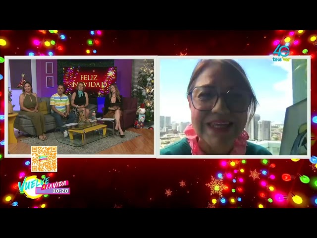 Berenice Guzmán nos platica más sobre el ángel de la navidad.