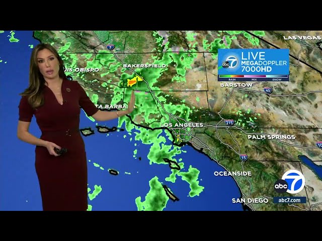 Track the rain: Here's when & where heaviest rain will hit Southern California