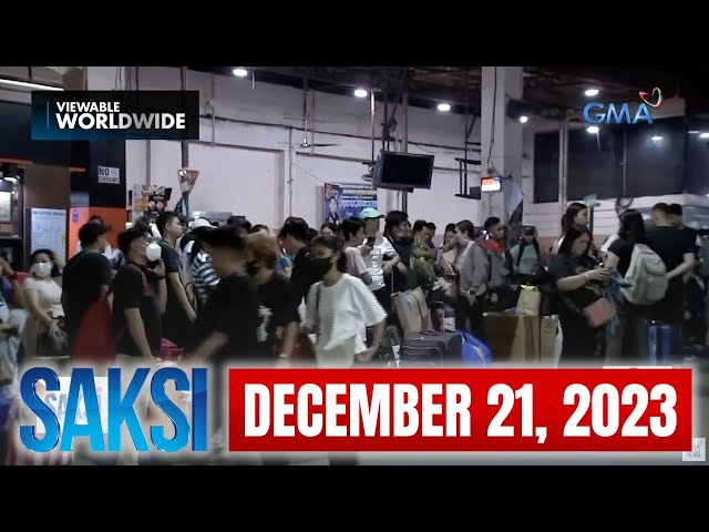 Saksi Express: December 21, 2023 [HD]