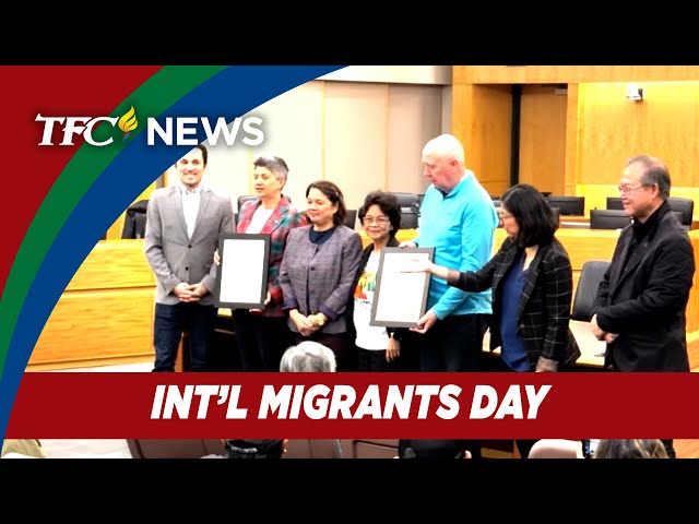 BC honors migrant workers on Int'l Migrants Day | TFC News British Columbia, Canada