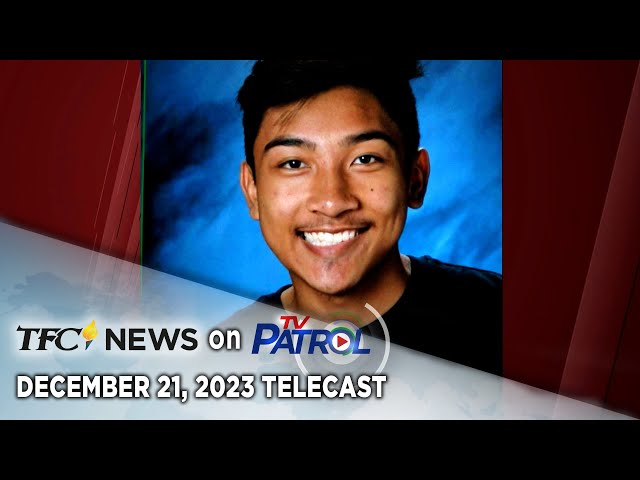 TFC News on TV Patrol | December 21, 2023