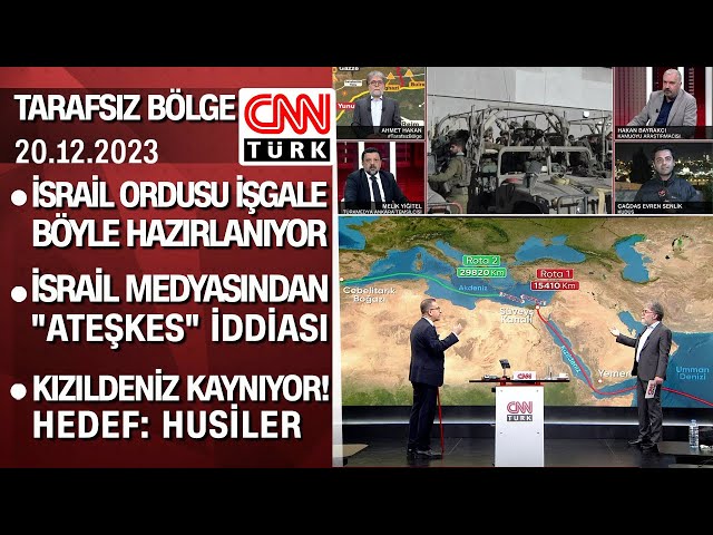 İsrail ordusu işgale böyle hazırlanıyor | Kızıldeniz kaynıyor! Hedef ise...-TarafsızBölge 20.12.2023