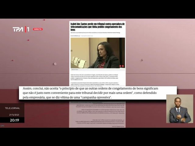 Isabel Dos Santos perde acção movida contra si pela UNITEL em tribunal de Londres