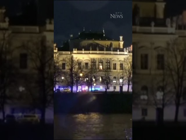 15 dead in mass shooting in downtown Prague