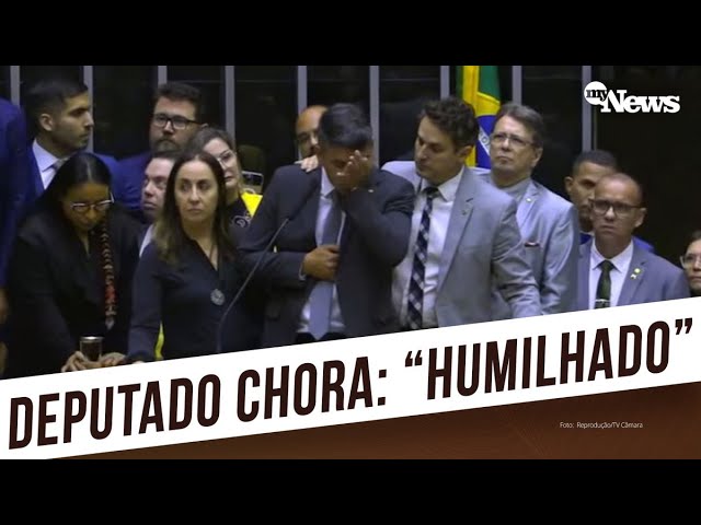 DEPUTADO MESSIAS DONATO CHORA ao falar de episódio em que levou tapa na cara de colega