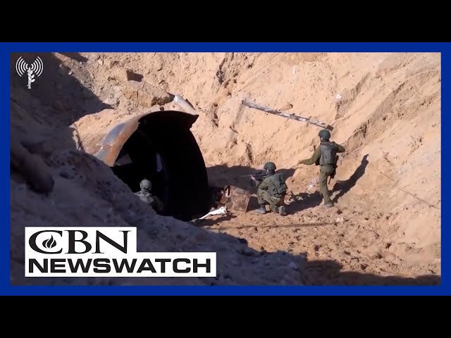 Israel Secures a Hamas Tunnel Inside Gaza | CBN NewsWatch - December 21, 2023