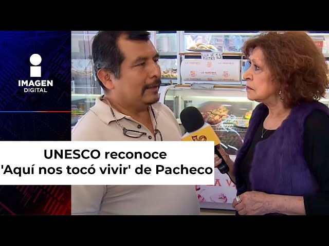 "Aquí nos tocó vivir", el programa de Cristina Pacheco reconocido por UNESCO